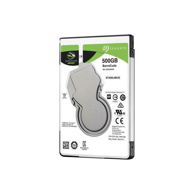 Seagate Barracuda ST500LM030 500GB 5400RPM SATA 6.0GB/s 128MB Hard Drive (2.5 inch)