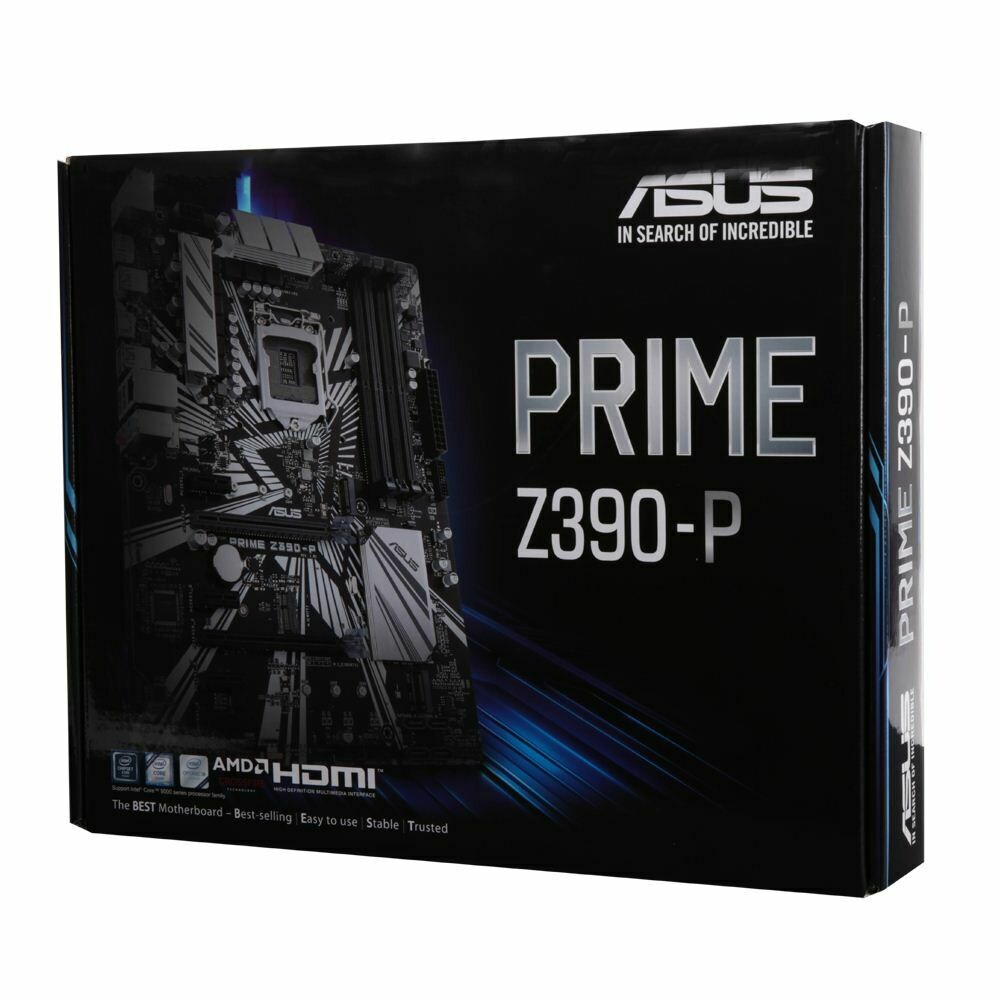 Asus PRIME Z390-P LGA1151/ Intel Z390/ DDR4/ CrossFireX/ SATA3&USB3.1/ M.2/  A&GbE/ ATX Motherboard