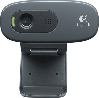 Logitech - HD Webcam C270 - Black