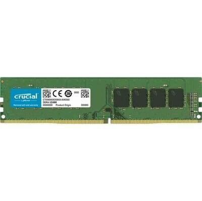 Crucial DDR4-2666 16GB/1Gx64 CL19 Desktop Memory