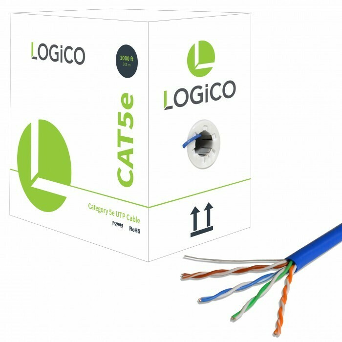 Cat5e UTP CCA Cable Blue