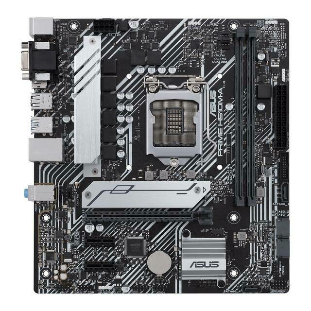 Asus PRIME H510M-A/CSM Socket LGA1200/ Intel H510/ DDR4/ SATA3&USB3.2/ M.2/ mATX Motherboard