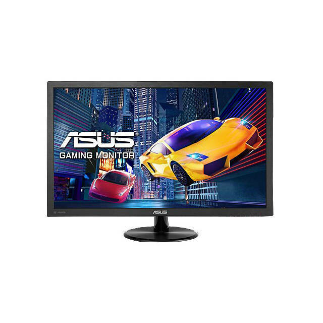 4K Asus VP28UQG 28 inch Widescreen 100,000,000:1 1ms HDMI/DisplayPort LCD Monitor (Black)