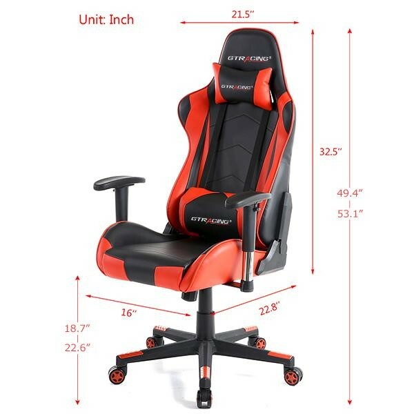 GTRACING Gaming Chair Red