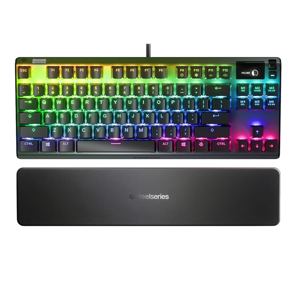 SteelSeries Apex 7 TKL RGB Mechanical Gaming Keyboard - QX2 Blue