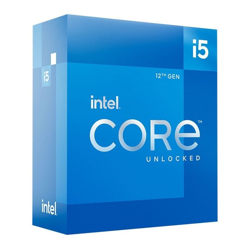 Intel Core i5-12400 Alder Lake 2.5GHz Six-Core LGA 1700 Boxed Processor - Intel Stock Cooler Included 12TH Gen CPU