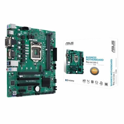 Asus Business Motherboard Pro B460M-C 11th Gen Desktop Motherboard - Intel Chipset - Socket LGA-1200 - Intel O
