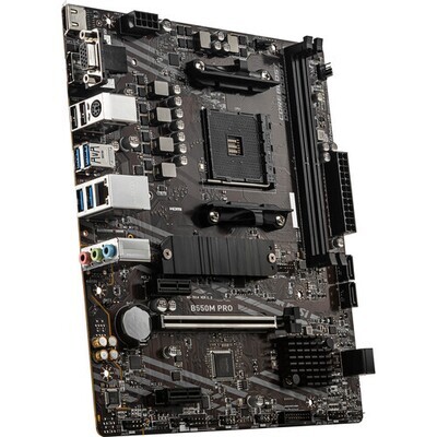 MSI B550M PRO Mini-ATX Motherboard RYZEN AMD