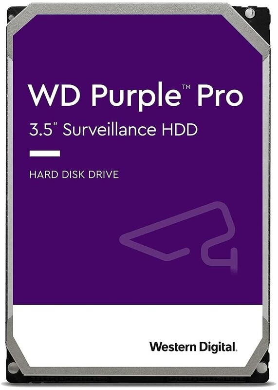 Western Digital 10TB WD Purple Pro Surveillance Internal Hard Drive HDD - SATA 6 Gb/s, 256 MB Cache, 3.5" - WD101PURP
