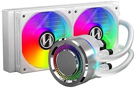 Lian Li Galahad AIO 240 RGB White CPU Liquid Cooler - GA240A .01 (with LGA 1700 Bracket)