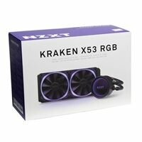 Kraken X53 RGB 240mm Liquid Cooler White kit - NZXT