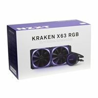 Kraken X63 RGB 280mm Liquid Cooler White kit - NZXT