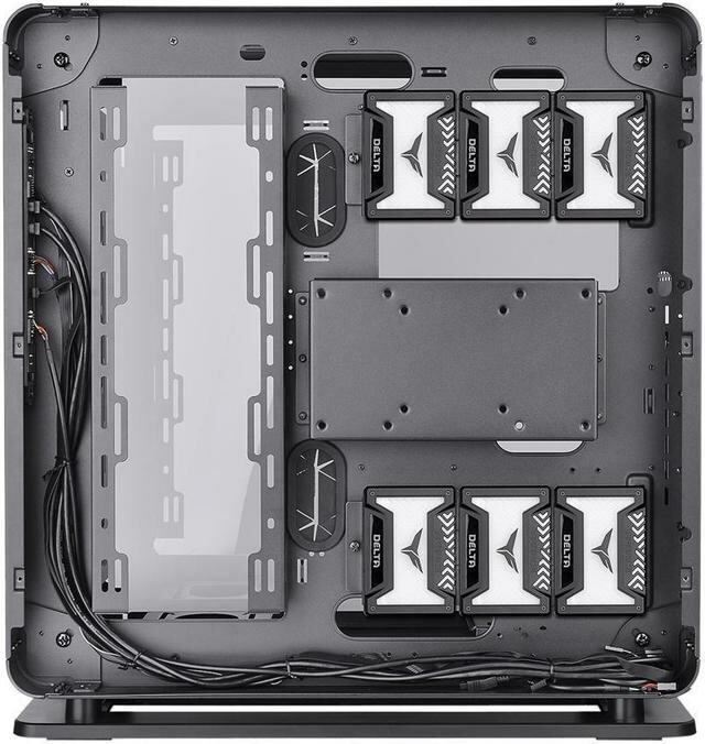 Thermaltake CA-1V2-00M1WN-00 Core P6 TG Dual-Form Transformable/2-Way Layout ATX Mid Tower Computer Case