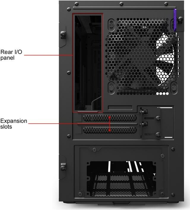 NZXT H210 - Mini-ITX PC Gaming Case - Front I/O USB Type-C Port - Tempered Glass Side Panel - Cable Management System - Water-Cooling Ready - Radiator Bracket - Steel Construction - White/Black NZXT H210 - Mini-ITX PC Gaming Case - Front I/O USB Type-C Port - Tempered Glass Side Panel - Cable Management System - Water-Cooling Ready - Radiator Bracket - Steel Construction - White/Black