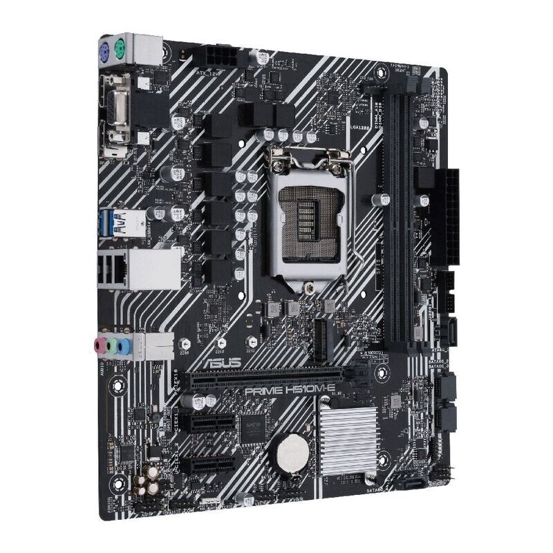 ASUS Prime H510M-E LGA1200 (Intel® 11th/10th Gen) Micro-ATX Motherboard (PCIe 4.0,M.2 Slot, 1Gb LAN, DP,HDMI, D-Sub, USB 3.2 Gen 1, COM Header, TPM Header, 4K@60Hz) ASUS Prime H510M-E LGA1200 (Intel® 11th/10th Gen) Micro-ATX Motherboard (PCIe 4.0,M.2 Slot, 1Gb LAN, DP,HDMI, D-Sub, USB 3.2 Gen 1, COM Header, TPM Header, 4K@60Hz)