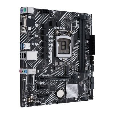 ASUS Prime H510M-E LGA1200 (Intel® 11th/10th Gen) Micro-ATX Motherboard (PCIe 4.0,M.2 Slot, 1Gb LAN, DP,HDMI, D-Sub, USB 3.2 Gen 1, COM Header, TPM Header, 4K@60Hz)