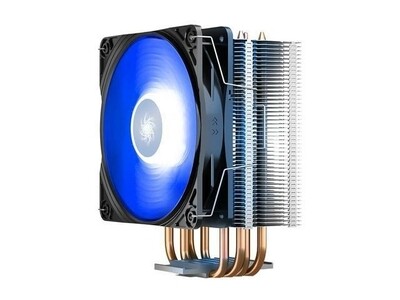 Gammaxx 400 V2 Powerful CPU cooler with Blue LED Fan - DeepCool