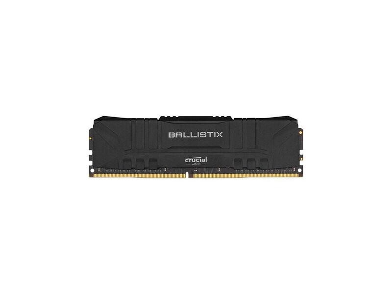 Crucial Ballistix 16GB (1 x 16GB) 288-pin DIMM DDR4 3200 MHz CL16 Black Memory (BL16G32C16U4B)
