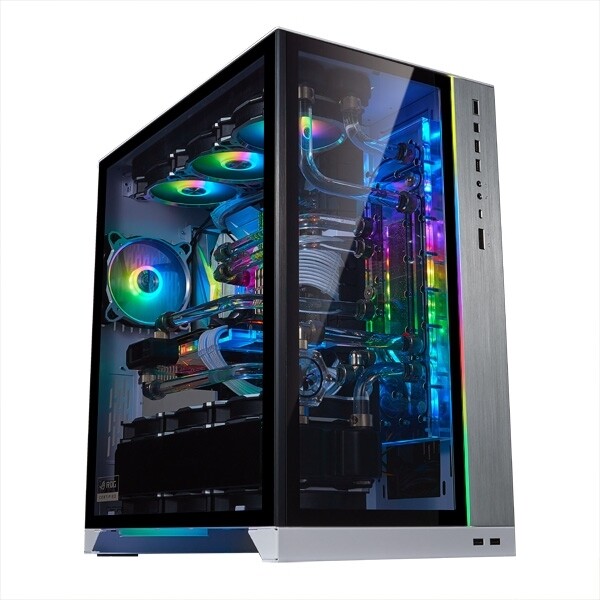 Lian-Li Case O11DXL-W White Tempered Glass 4x3.5"HS 6x2.5" E-ATX/ATX/mATX Retail