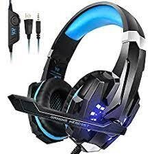 BENGOO G9000 GAMING HEADSET WIRED - BLUE