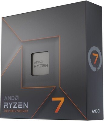 AMD Ryzen 7 7700X 8-core - 16-Thread 4.5GHz (5.4 GHz Max