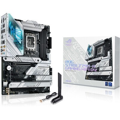 ASUS MB STRIX Z790-A GAM WIFI D4 Z790 LGA1700 Max128GB DDR4 ATX Retail Motherboard 13TH Gen Processor support