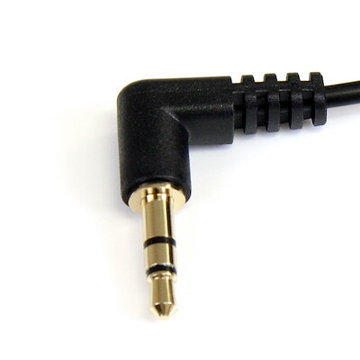 10FT MINI STEREO AUDIO CABLE FOR SPEAKERS / HEADPHONES 3.5MM M / M