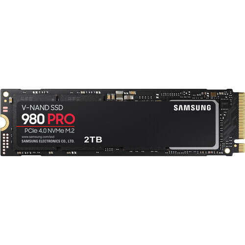 Samsung 2TB 980 PRO PCIe 4.0 x4 M.2 Internal SSD