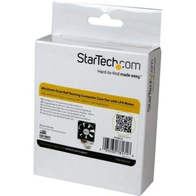 80x25mm Dual Ball Bearing Computer Case Fan w/ TX3 Connector 80x25mm Dual Ball Bearing Computer Case Fan w/ TX3 Connector