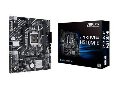 ASUS PRIME H510M-E LGA 1200 Intel H510 SATA 6Gb/s Micro ATX Intel Motherboard