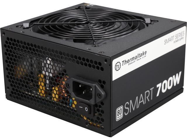 Thermaltake SMART Series 700 W ATX 12V 2.3 80 PLUS Certified Non-Modular Active PFC PFC SLI CrossFire Power Supply