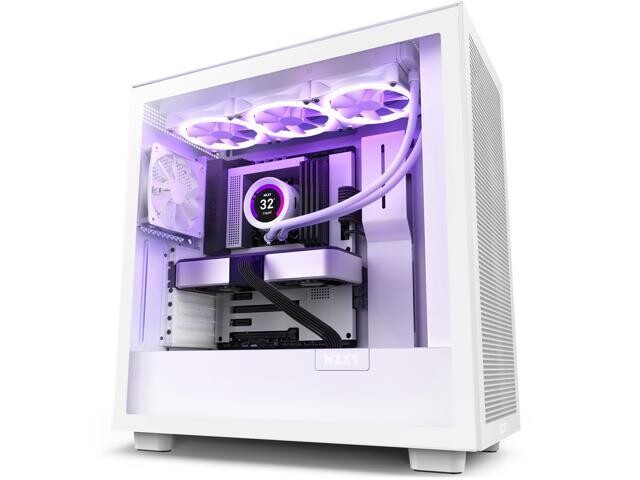 NZXT H7 FLOW MID TOWER CM-H7FW-01 White