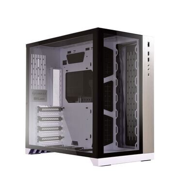 Lian Li PC-O11 Dynamic Tempered Glass ATX Mid-Tower Computer Case - White
