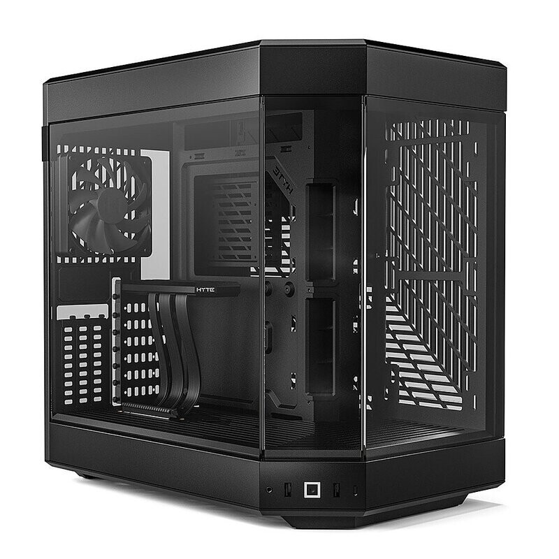 HYTE Case Black CS-CS-HYTE-Y60-B  Y60 MidTower ATX Tempered Glass Retail