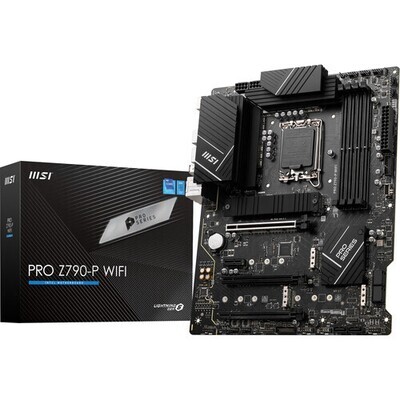 MSI PRO Z790-P WIFI LGA 1700 ATX Motherboard 13TH GEN INTEL SUPPORT