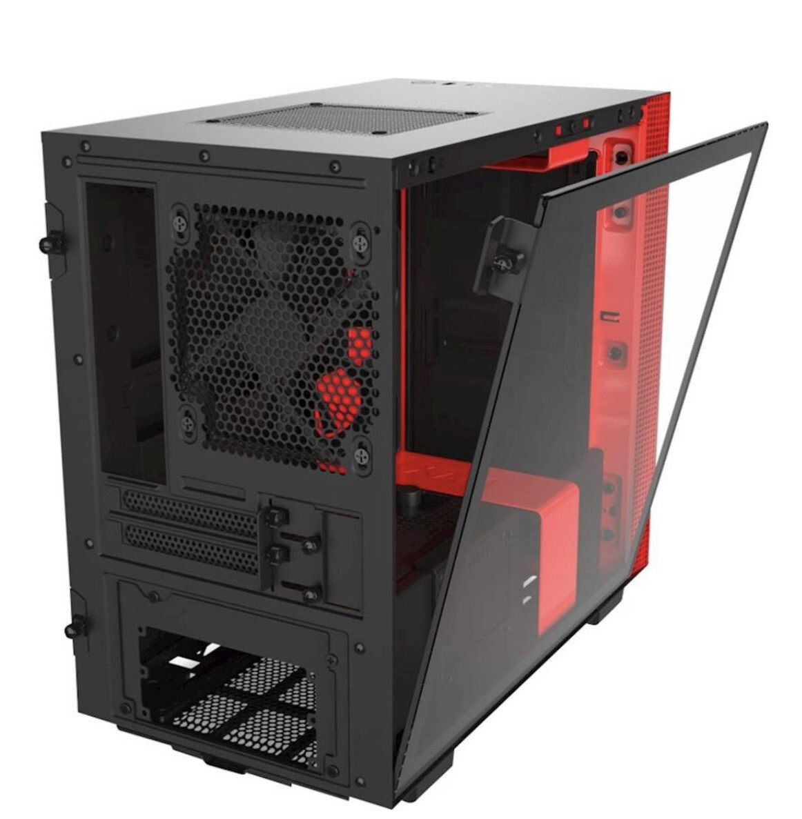 NZXT H210i Mini-ITX ケース ブラック/レッド Amazon.com: NZXT H210i - CA-H210i-BR - Mini-ITX PC Gaming