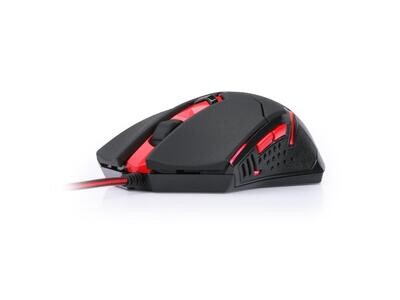 Redragon M601 wired Gaming Mouse, with Red Led, 3200 DPI, 6 Buttons Ergonomic CENTROPHORUS Gaming Mouse 8 piece weight tuning set,Gaming Mice for PC