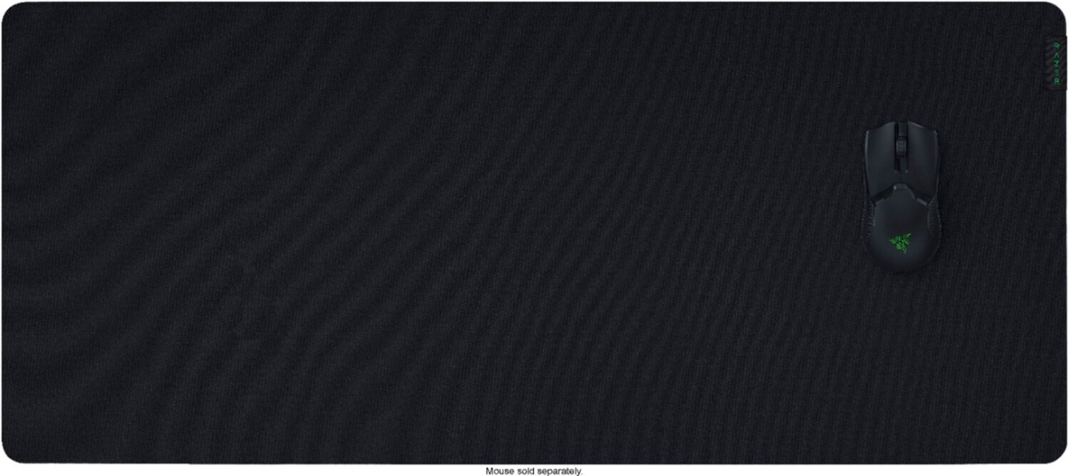 Razer Gigantus v2 Cloth Gaming Mouse Pad (XXL): Thick, High-Density Foam - Non-Slip Base - Classic Black