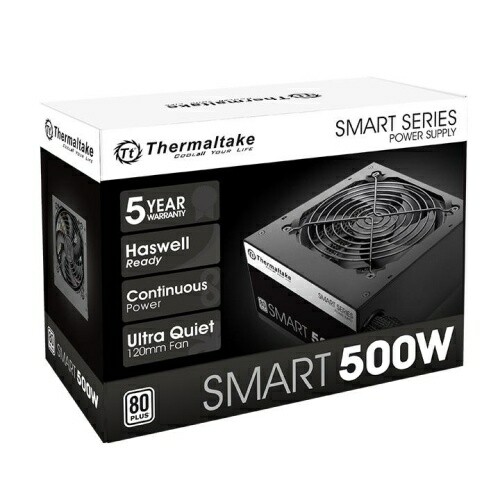500 W THERMALTAKE SMART POWER SUPLY