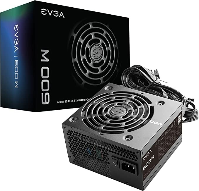 EVGA 600 W 80 PLUS STANDARD POWER SUPPLY