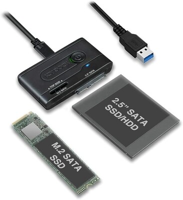 ICY DOCK 2.5 AND M.2 DATA II HARD DRIVE SSD