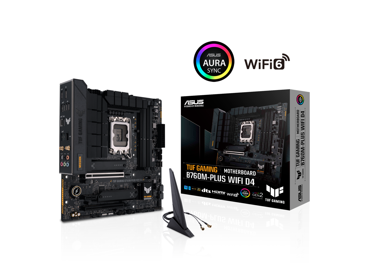 TUF GAMING B760M-PLUS WIFI INTEL B760 LGA 1700 MATX DDR4