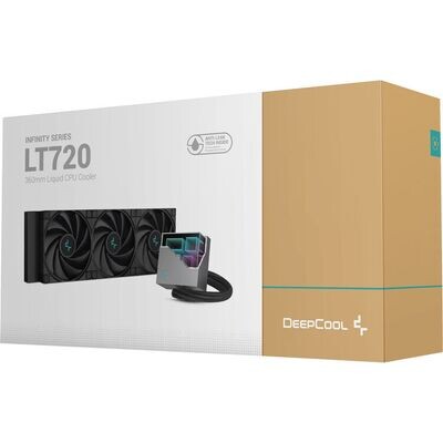Deepcool LT720 360mm High-Performance Liquid CPU Cooler (Black)