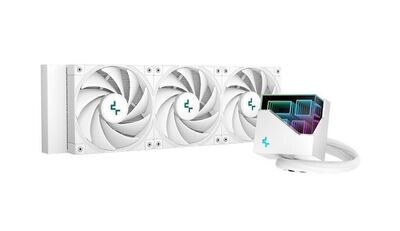 Deepcool LT720 360mm High-Performance Liquid CPU Cooler (White)