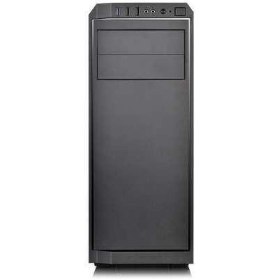 Thermaltake The V100 Mid Tower Case Features One Preinstalled 120MM Fan, A Perforated Side Panel