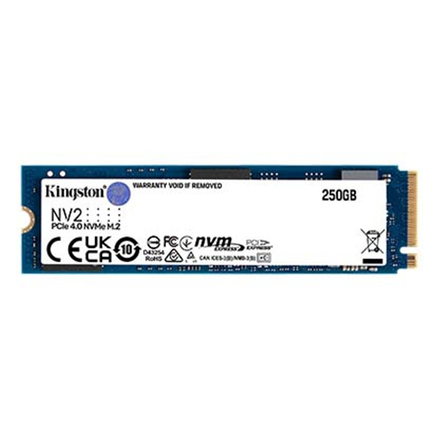 Kingston NV2 250GB M.2 NVMe Internal SSD
