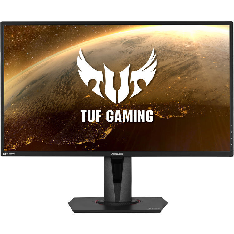 ASUS TUF Gaming VG27AQ - LED monitor - gaming - 27 ASUS TUF Gaming VG27AQ - LED monitor - gaming - 27" - 2560 x 1440 WQHD @ 155 Hz - IPS - 350 cd/m² - 1000:1 - HDR10 - 1 ms - 2xHDMI, DisplayPort - speakers - black