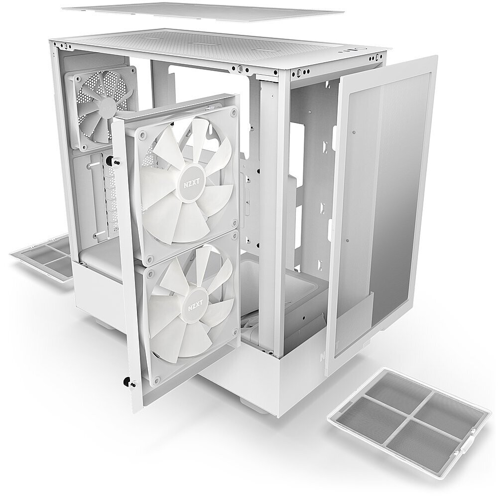 ★NZXT H5 Flow RGB v2 White 360mm RGB Amazon.com: NZXT H5 Flow RGB Compact ATX Mid-Tower PC Gaming