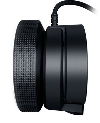 Razer - Kiyo 1920 x 1080 Webcam with Adjustable Ring Light - Black