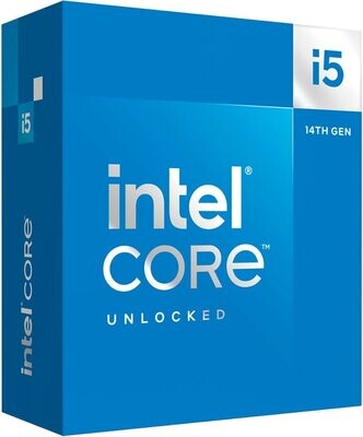 Intel - Core i5-14600K 14th Gen 14-Core 20-Thread - 4.0GHz (5.3GHz Turbo) Socket LGA 1700 Unlocked Desktop Processor - Multi